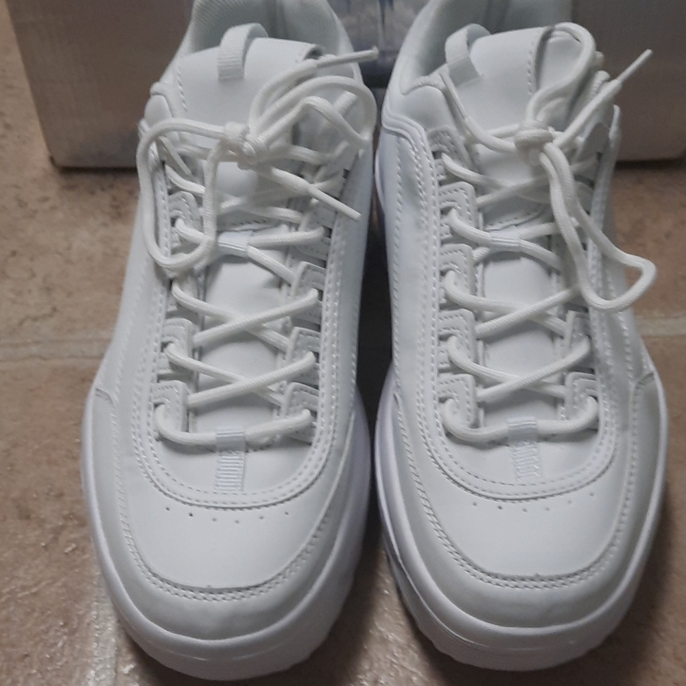 DOLLS KILL BERNESS PLATFORM TENNIS SHOES